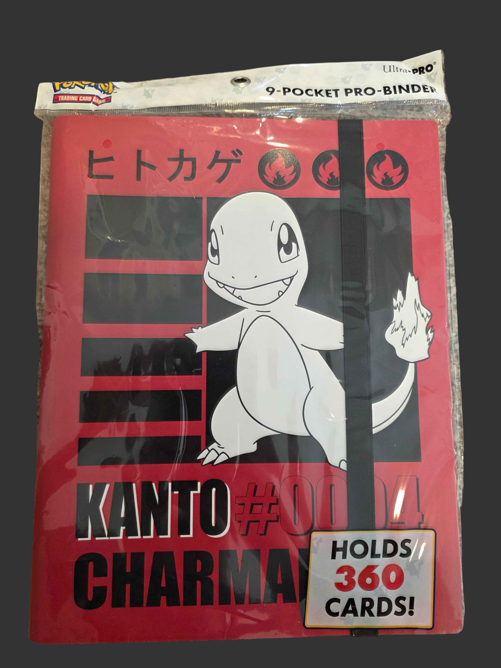 Ultra Pro Charmander Kanto 9-Pocket Pro Binder Holds 360 Cards Collectible Trading Card Storage Album - Tall Grass Grabs