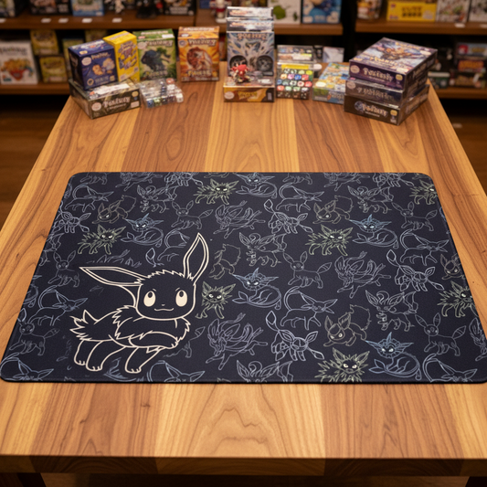 Pokemon Center Exclusive Playmat - Eevee Breakaway Playmat for TCG - Perfect Gift for Poke' Pals & Collectors