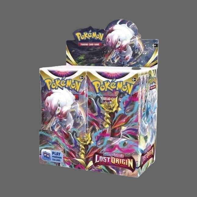 Pokemon Sword & Shield Lost Origin Booster Box - 36 Cards, 10 Cards per Pack, 36 Boosters, Lost Origin Trainer Gallery Cards TCG Sealed English - Tall Grass Grabs