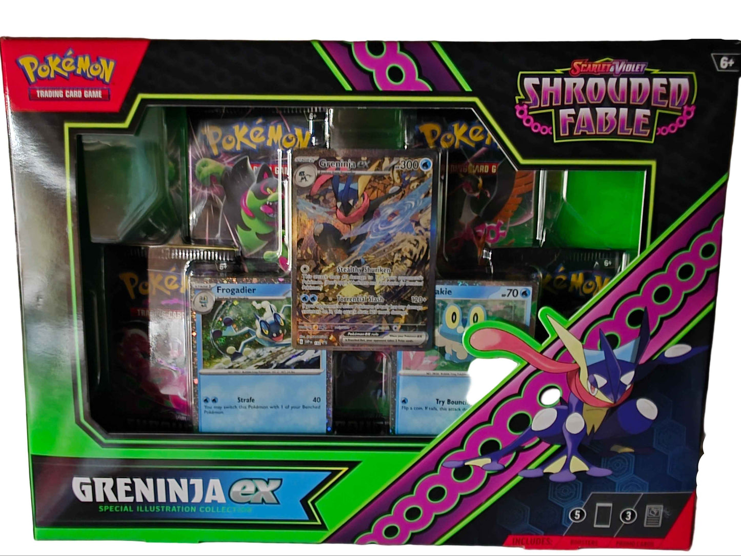 Shrouded Fable - Greninja ex Special Illustration Box - Tall Grass Grabs