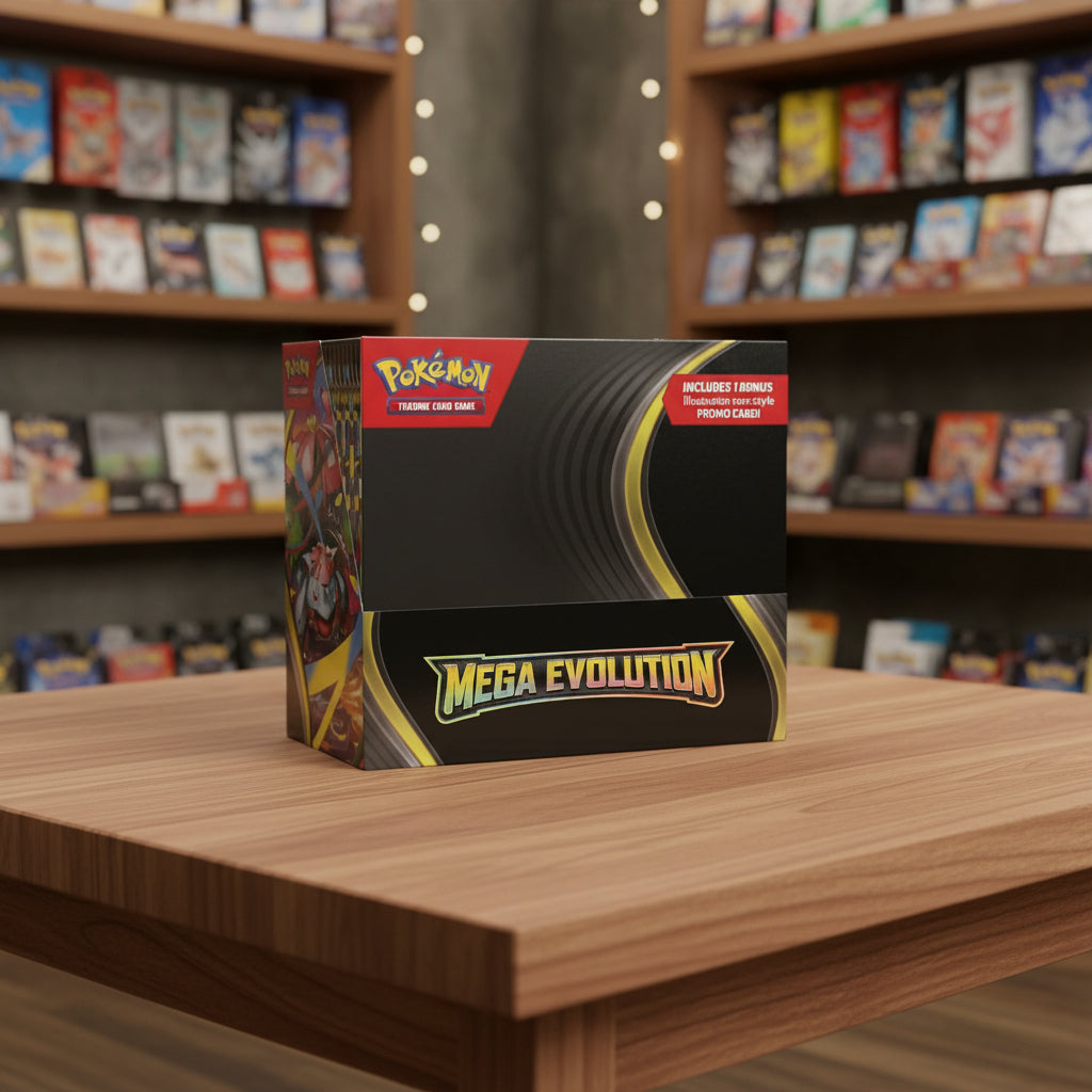Pokemon TCG Mega Evolution Enhanced Booster Box - ME01 36 Packs - Stamped Promo Card Bulbasaur Included - Tall Grass Grabs