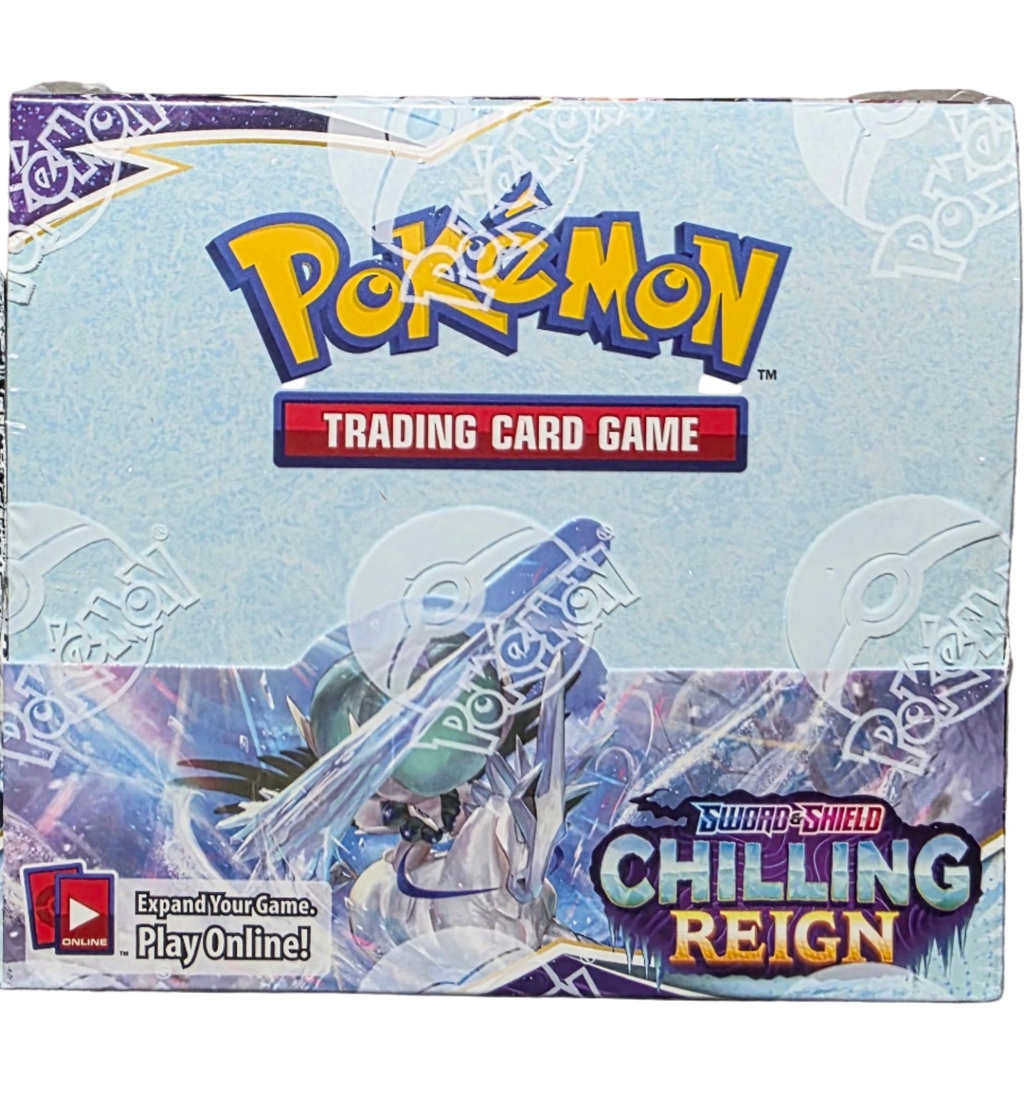 Pokemon TCG: Chilling Reign Booster Box - Sealed/Unopened with No Tears or Rips -  Sword & Shield Era - Tall Grass Grabs